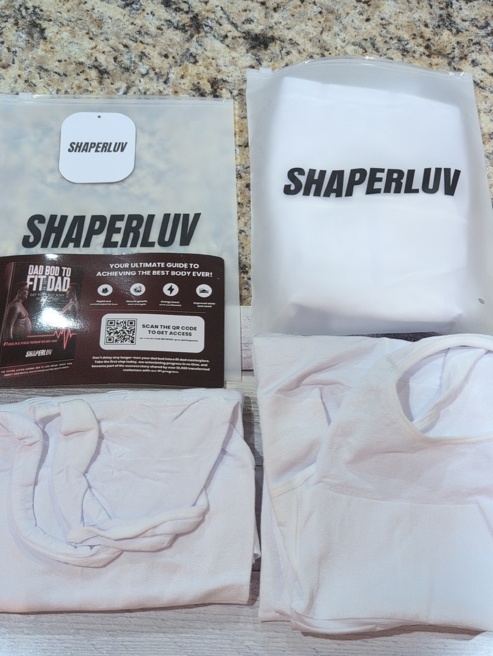 Shaperluv Men's Compression Tank Top Size Large - 3 Total